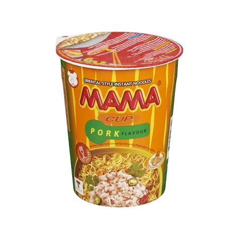 Instant Cup Noodles Pork 70g Mama