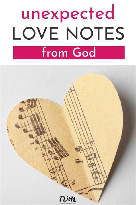 Unexpected Love Notes From God Love Notes Unexpected Love Study