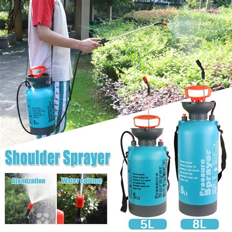 5l 8l Garden Pressure Sprayer Portable Hand Pump Chemical Weed Spray