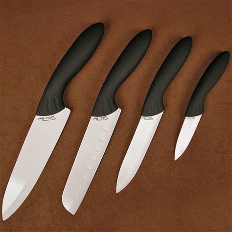 Stone River 4 Pc Ceramic Knife Set 225835 Kitchen Knives At