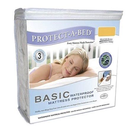 Since twin mattresses are most often used by children, we advise you to select a removable cover as they will be easier to clean. Basic Waterproof Twin XL Mattress Protector (Protect-A-Bed ...