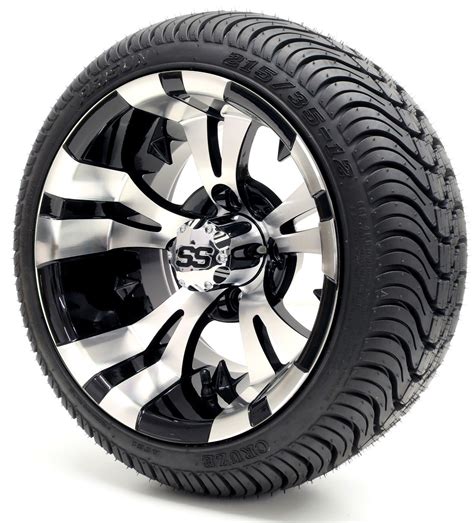 Golf Cart Wheels And Tires 12 Vampire Ss And 21535 12 Or 21550 12