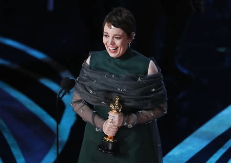 Olivia Colman Wins Best Actress Oscar For The Favourite Tvts