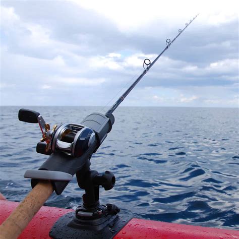 Borkia Fasten Fishing Rod Holder Kit Inflatable Boat Inflatable Boat