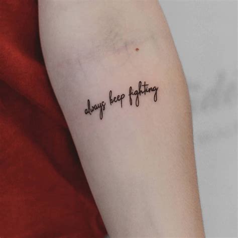 70 tiny quote tattoos that are inspiring uplifting and encouraging — see the best ink small