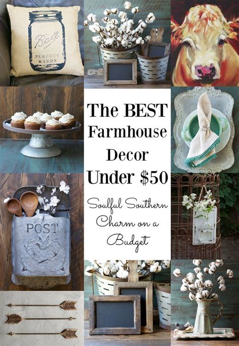 A wide variety of country home decor cheap options are available to you, such as material, use, and pattern. The Best Farmhouse Decor under $50! I love this vintage ...