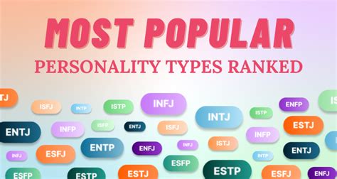 The Most Popular Personality Types Ranked So Syncd