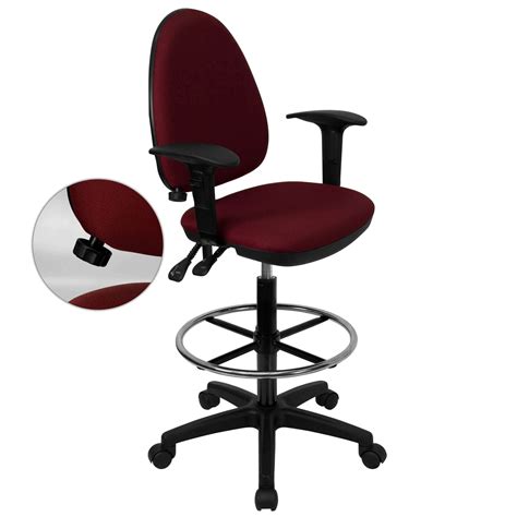 Cool Desk Chairs Ursa Petite Adjustable Drafting Chair