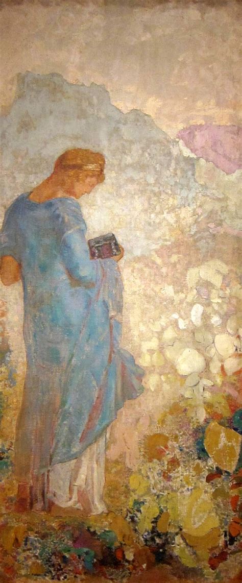 His nickname was a derivation of his mother's first name, odile, who was a french creole woman from louisiana. Pandora - Redon Odilon - WikiArt.org
