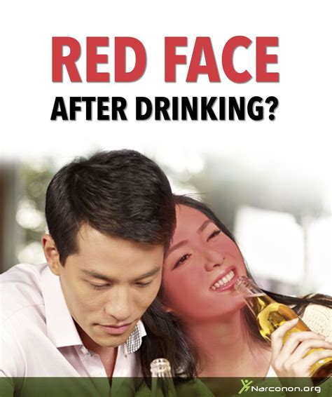 Red Face After Drinking A Dead Giveaway Of Alcohols Damaging Effects