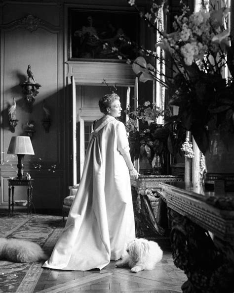 Mona Von Bismarck Wearing Balenciaga In Her Parisian Hôtel Particulier