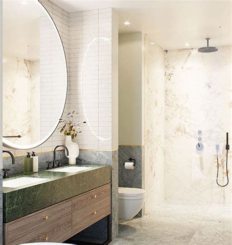 11 Enviable Green Marble Ideas To Steal Green Marble Bathroom Green