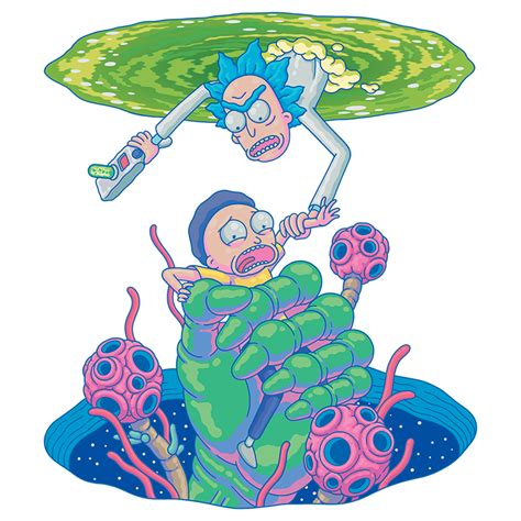 Rick and Morty Style Guide on Behance