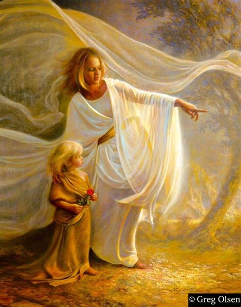 Heavenly Hands By Greg Olsen What A Beautiful Talent Fairy Angel