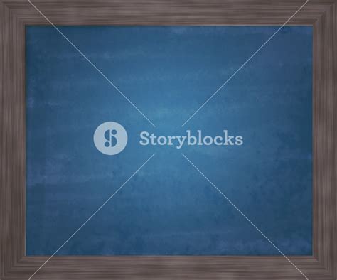 Blue Blackboard Royalty Free Stock Image Storyblocks