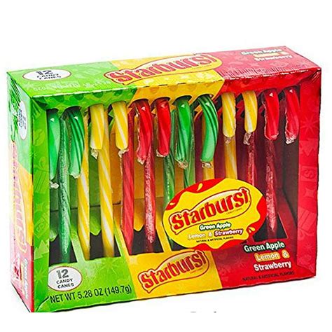 Starburst Candy Canes 24 Count
