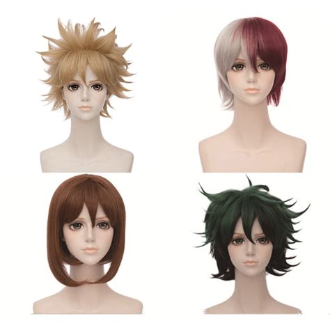 Anime Boku No Hero Academia Cosplay Wigs My Hero Academia Midoriya