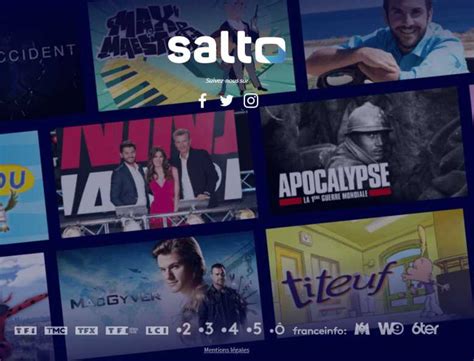 Salto La Nouvelle Plateforme De Streaming Made In France Neozone