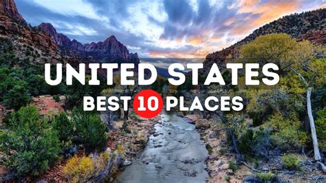 Amazing Places To Visit In The United States Travel Video Travelideas