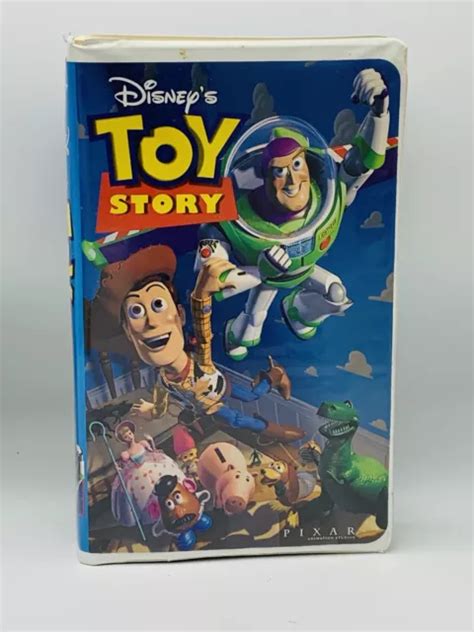 Toy Story Vhs 6703 Walt Disney Home Video Pixar Collectible 1996 Free