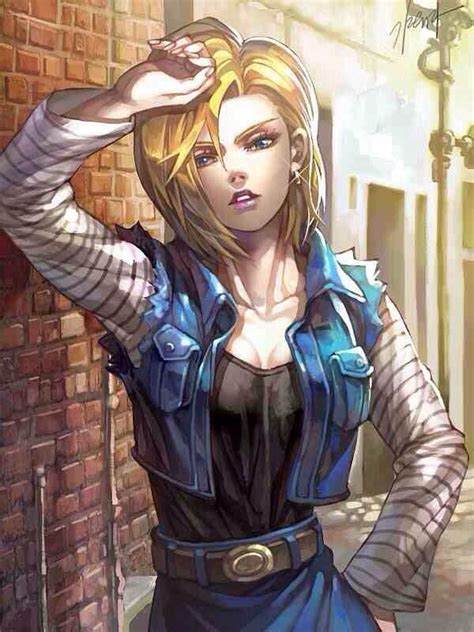 Android 18 Super Beautiful Art Dbz Dragon Ball Z Anime Dragon Ball