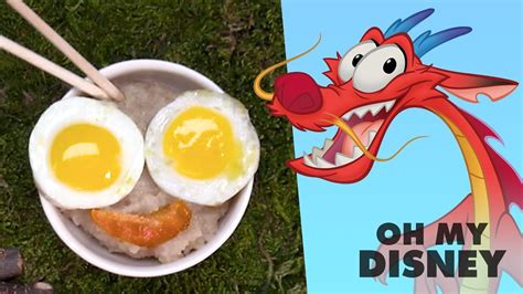 Tiny Food Mulans Breakfast Sketchbook By Oh My Disney Youtube