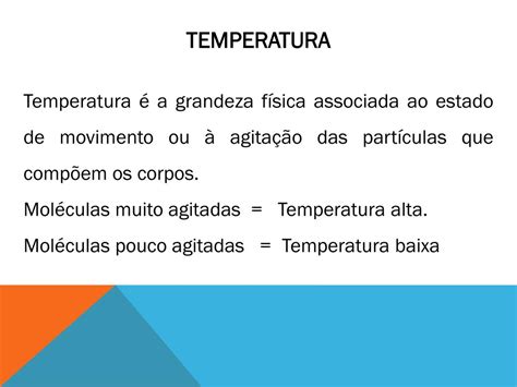 Ppt Termologia Temperatura E Calor Powerpoint Presentation Free