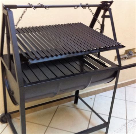 Asador para carne tipo parrilla argentina 100% inoxidable. Asadores Tipo Argentino, Para Carbón, Parrillas Uso Rudo ...