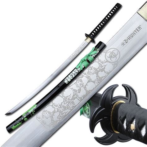 Z Hunter Handforged Samurai Sword Blackgreen