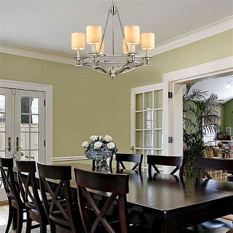 Contemporary Chandelier Traditional Dining Room Houston By