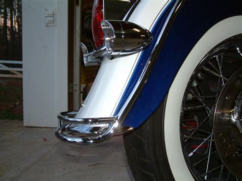 Mod Of The Day Rear Bumper On My Deluxe Pictures Harley Davidson