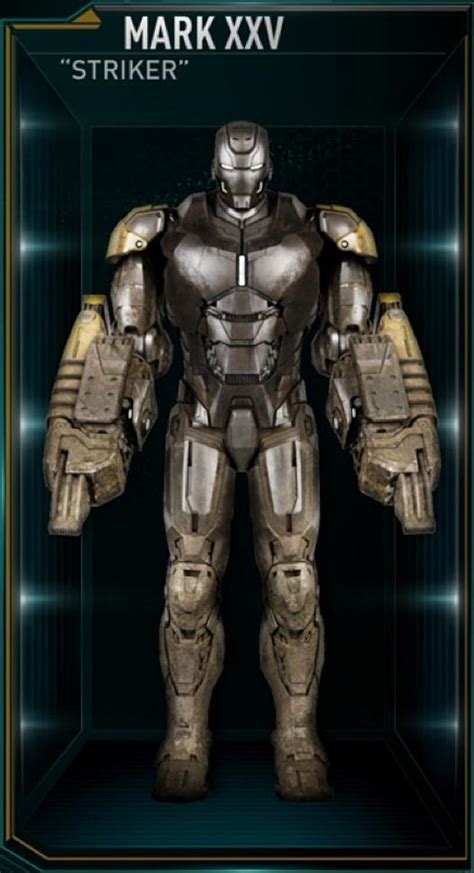 Iron Man Armor Mark Xxv Marvel Cinematic Universe Wiki Fandom