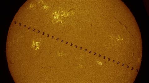 Watch The Space Station Zip Across The Sun Incredible New Views From Thierry Legault Universe
