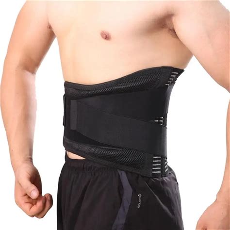 Adjustable Waist Support Belt Women Men Lumbar Corset Back Support High