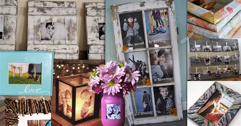 17 Diy Picture Frames Crafty Ideas And Tutorials