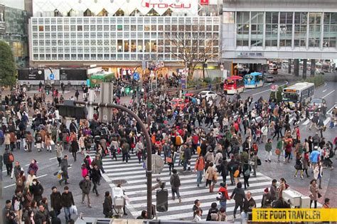 Shibuya Crossing The Worlds Busiest Intersection Tokyo Japan The