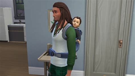 How To Find And Use The Sims 4 Growing Together Baby Carrier Gamesradar