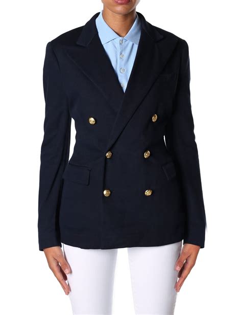 Polo Ralph Lauren Womens Double Breasted Blazer Jacket
