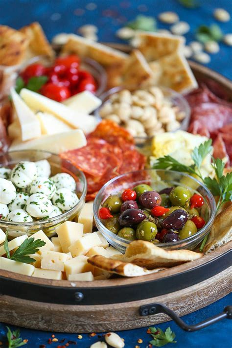 Antipasto Appetizer Cheese Board Damn Delicious