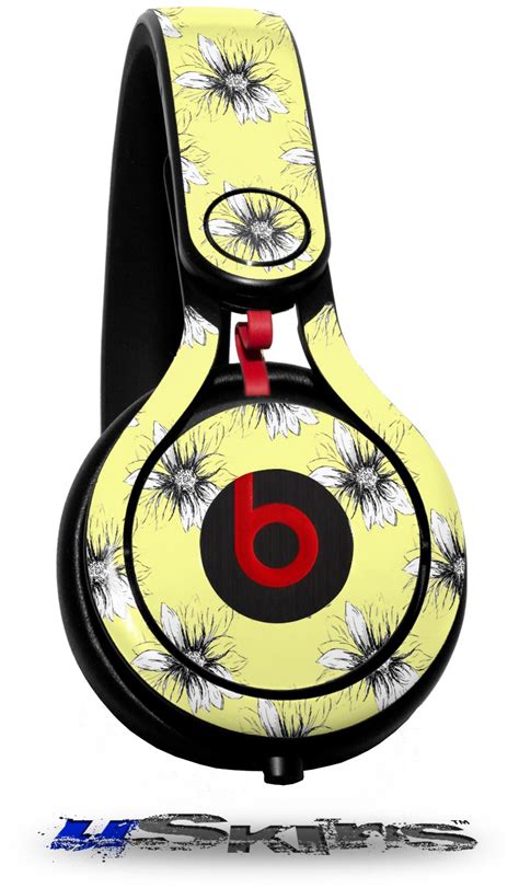 Beats Mixr Skins For Beats By Dr Dre Kearas Daisies Yellow Uskins