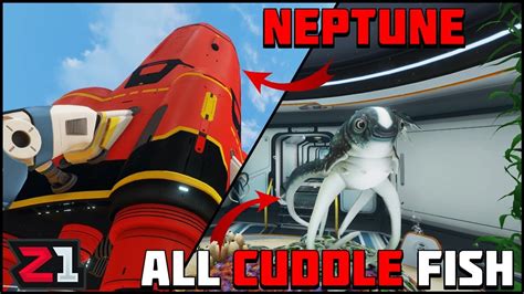Finishing The Neptune Rocket And All 5 Cuddle Fish Locations