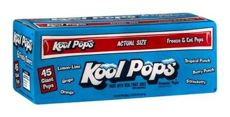 Kool Pops Giant Freezer Pops 45ct Hy Vee Aisles Online Grocery Shopping