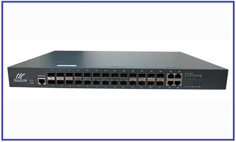 24ports Sfp Fiber Switch24100m Sfp21000msfp Manageable Ethernet Switch