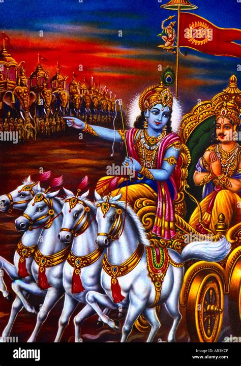 Arjuna Chariot Hi Res Stock Photography And Images Alamy