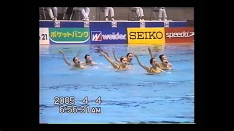 2005 Japan Open本選team Free札幌シンクロ：ジャングル Youtube