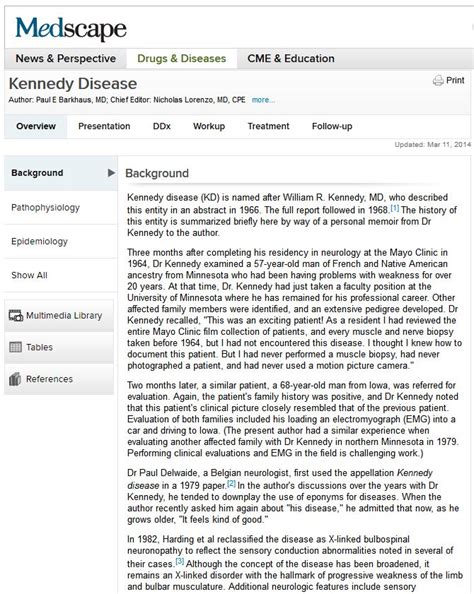Living With Kennedys Disease Another Online Resource On Kennedys Disease