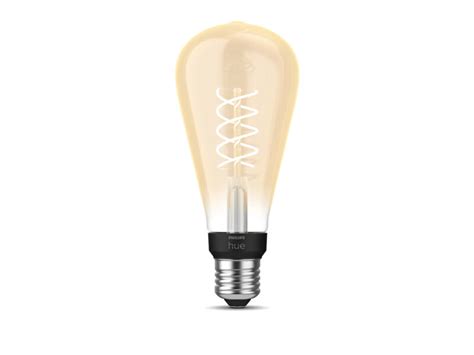 Philips Hue Led Edison Lamp Filament Donker Glas E27 7w Dimbaar Hubo