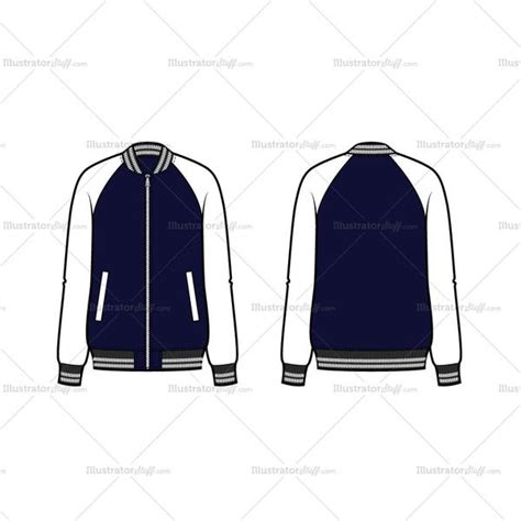 Download Varsity Jacket Template Vector at Vectorified.com ...