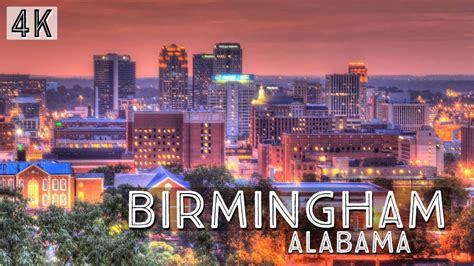 Birmingham 4k Driving Birmingham Alabama Youtube