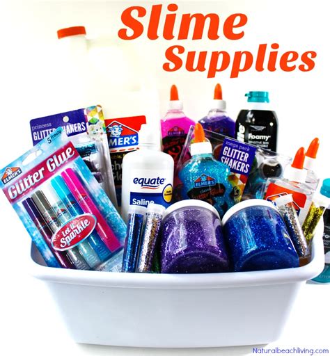 Best Slime Supplies And Slime T Ideas Natural Beach Living